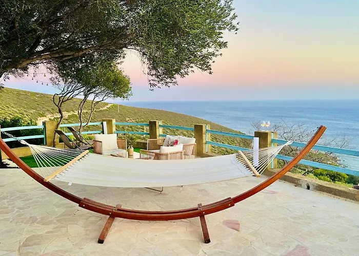 Ferienhaus Olive Tree Oasis - Coastal Charm & Sea Views